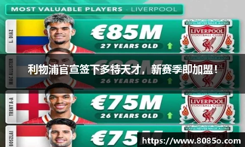 利物浦官宣签下多特天才，新赛季即加盟！