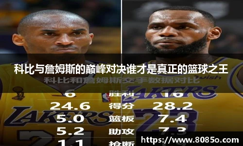 科比与詹姆斯的巅峰对决谁才是真正的篮球之王